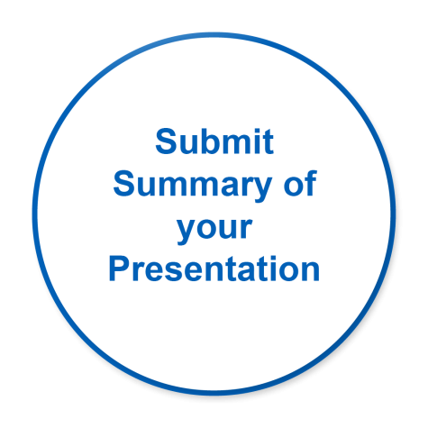 Submit Summary of your Presentation